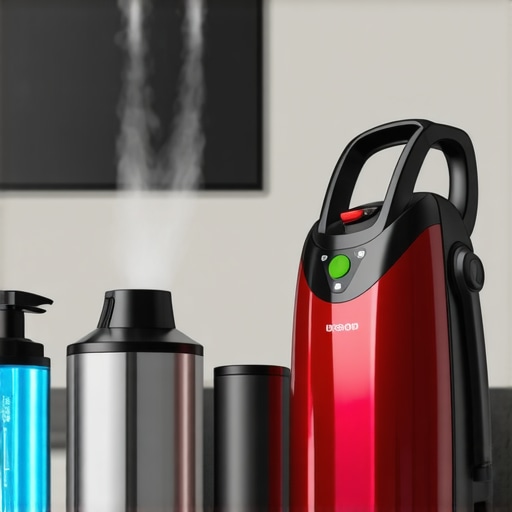Home cleaning with eco-friendly steam and UV sanitizing devices.