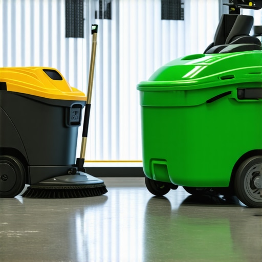 Eco-Friendly Post-Construction Cleaning Equipment Eco-friendly cleaning tools used in sustainable post-construction cleanup