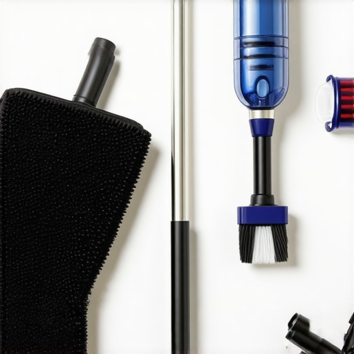 A selection of sustainable cleaning equipment ready for post-construction sanitation